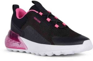 Geox ACTIVART ILLUMINUS A Dievčenské tenisky, čierna, veľkosť