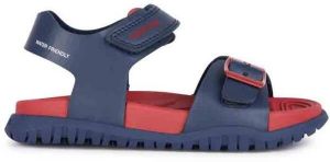 Geox FUSBETTO Chlapčenské sandále, tmavo modrá, veľkosť