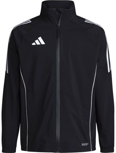 adidas TIRO24 RAIN JACKET Pánska športová bunda, čierna, veľkosť