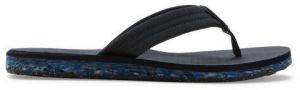 Quiksilver CARVER SUEDE RECYCLED Pánske žabky, čierna, veľkosť 39