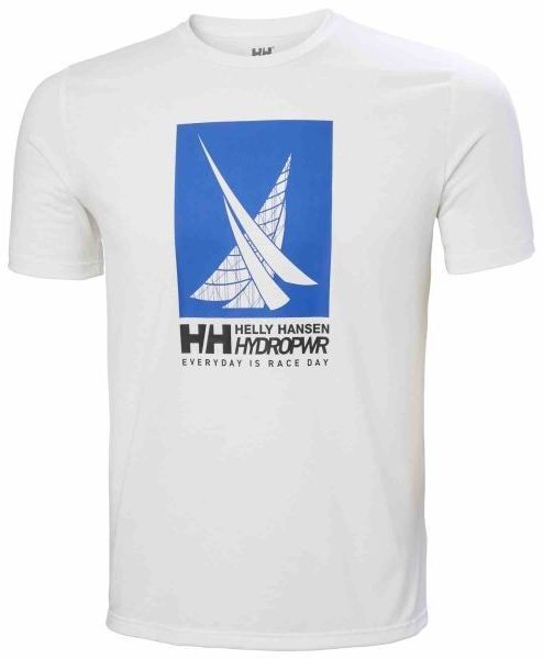 Helly Hansen HP RACE GRAPHIC Pánské triko, biela, veľkosť