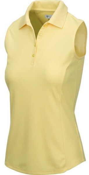 GREGNORMAN PROTEK SLEEVELESS POLO W Dámske golfové polo tričko, žltá, veľkosť
