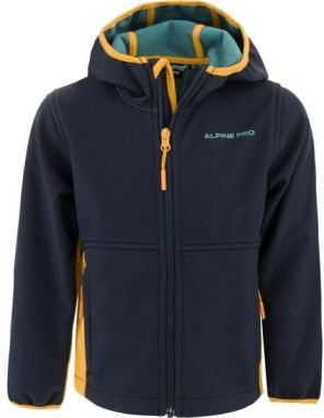 ALPINE PRO OLSO Chlapčenská bunda, tmavo modrá, veľkosť 140-146