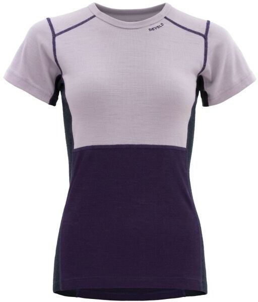 Devold LAUPAREN MERINO 190 W Dámske tričko, fialová, veľkosť