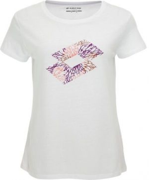 Lotto STAR DUST TEE Dámske tričko, biela, veľkosť