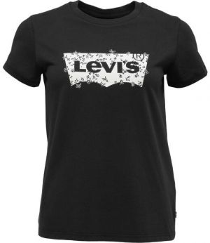 Levi's® THE PERFECT TEE Dámske tričko, čierna, veľkosť
