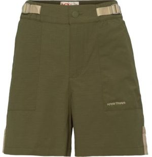 KARI TRAA ANE BERMUDA Dámske kraťasy, khaki, veľkosť