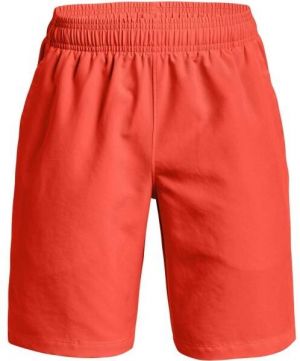 Under Armour WOVEN GRAPHIC SHORTS Chlapčenské kraťasy, oranžová, veľkosť