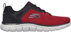 Skechers TRACK Pánska voľnočasová obuv, červená, veľkosť