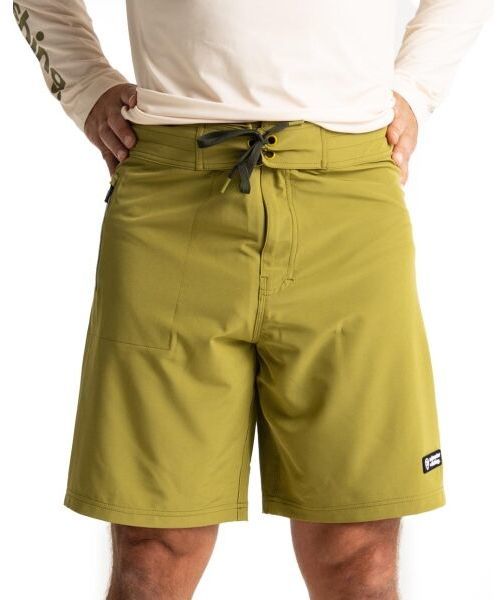 ADVENTER & FISHING UV SHORTS Pánske rybárske kraťasy, khaki, veľkosť
