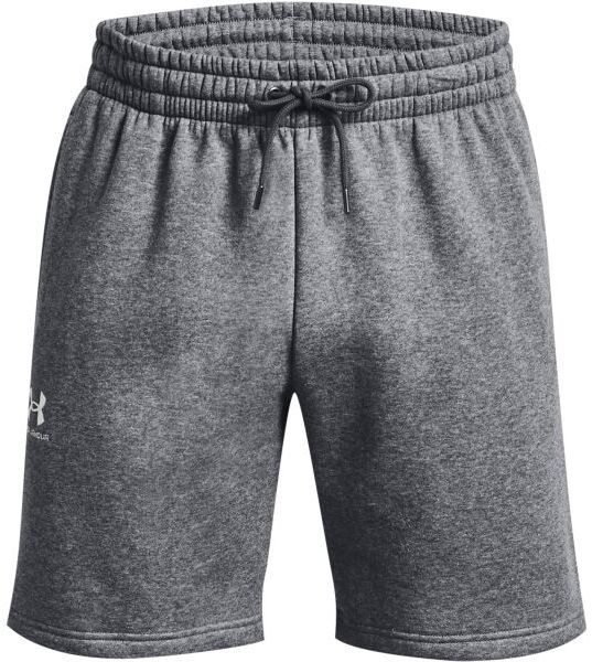 Under Armour ESSENTIAL FLEECE Pánske kraťasy, sivá, veľkosť S