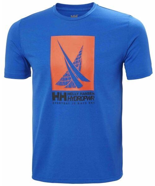 Helly Hansen HP RACE GRAPHIC Pánské triko, modrá, veľkosť