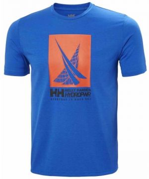 Helly Hansen HP RACE GRAPHIC Pánské triko, modrá, veľkosť