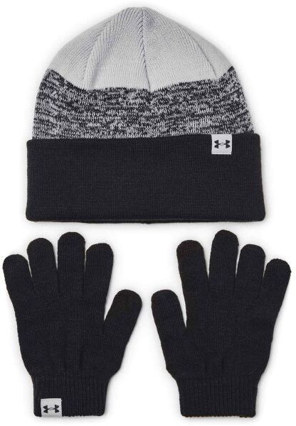 Under Armour BEANIE&GLOVES COMBO Dievčenský set čiapky a rukavíc, čierna, veľkosť