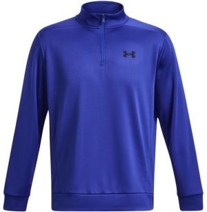 Under Armour ARMOUR FLEECE 1/4 ZIP Pánska flísová mikina, modrá, veľkosť