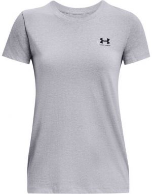 Under Armour SPORTSTYLE LC SS Dámske tričko, sivá, veľkosť