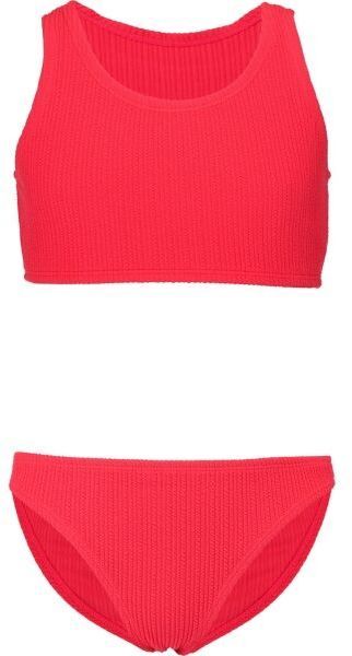 AQUOS MIMI Dievčenské dvojdielne plavky, ružová, veľkosť 140-146