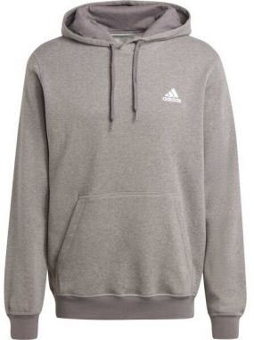 adidas MELANGE HOODIE Pánska mikina, sivá, veľkosť