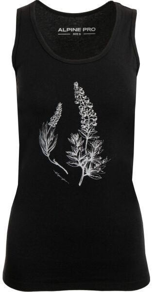 ALPINE PRO OLRA Dámske tielko, čierna, veľkosť