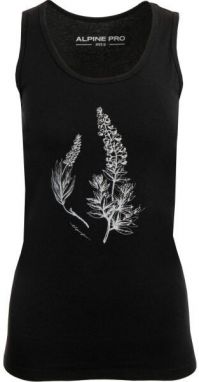 ALPINE PRO OLRA Dámske tielko, čierna, veľkosť