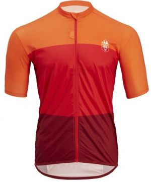 SILVINI TURAMO PRO Pánsky cyklistický dres, červená, veľkosť