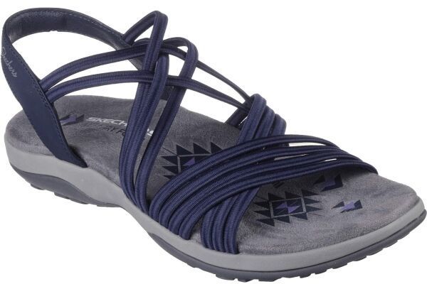 Skechers REGGAE SLIM Dámske sandále, tmavo modrá, veľkosť