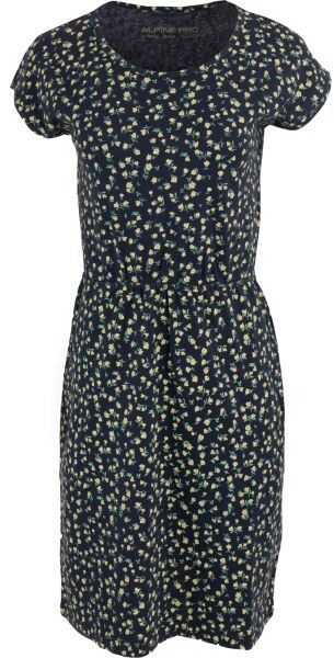 ALPINE PRO VESA Dámske šaty, tmavo modrá, veľkosť