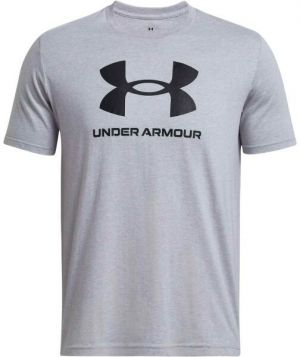 Under Armour SPORTSTYLE Pánske tričko, sivá, veľkosť M