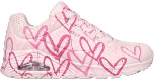 Skechers UNO - LOVING LOVE Dámska obuv na voľný čas, béžová, veľkosť