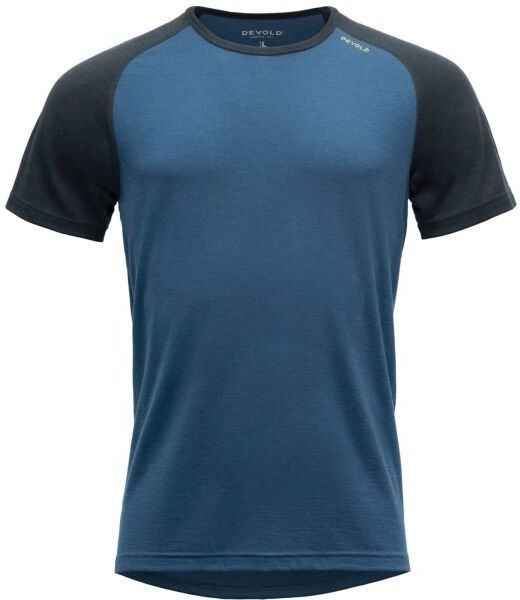 Devold JAKTA MERINO 200 Pánske tričko, modrá, veľkosť