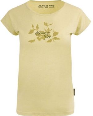 ALPINE PRO ELFA Dámske tričko, svetlo zelená, veľkosť