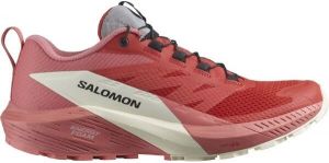 Salomon SENSE RIDE 5 W Dámska trailová obuv, červená, veľkosť 37 1/3