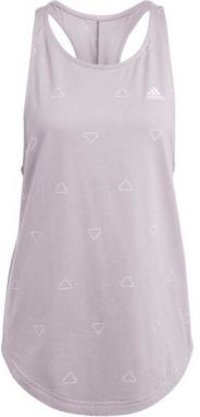 adidas ESSENTIALS MONOGRAM GRAPHIC TANK TOP Dámske tielko, fialová, veľkosť