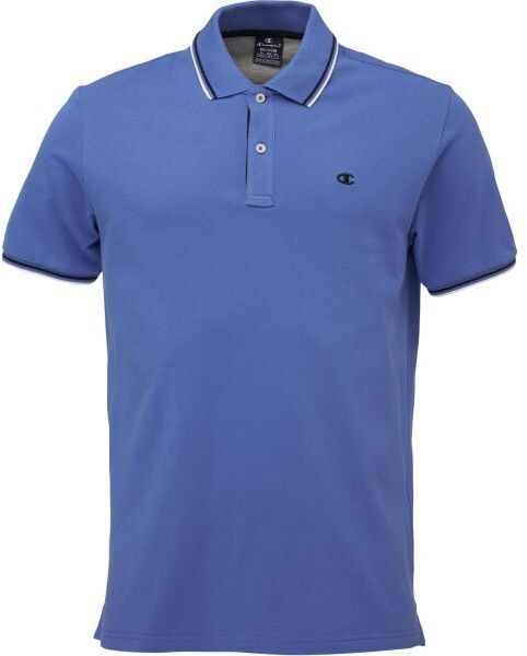 Champion LEGACY Pánske tričko polo, modrá, veľkosť