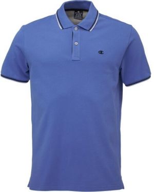 Champion LEGACY Pánske tričko polo, modrá, veľkosť
