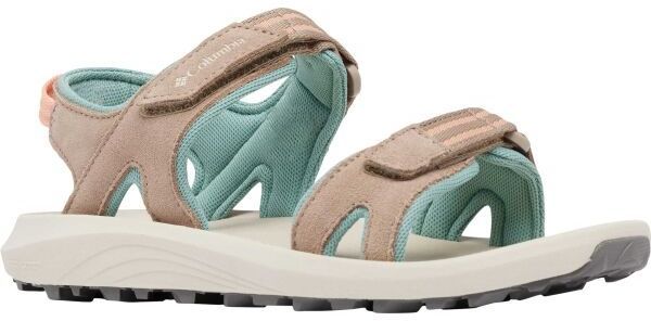 Columbia TRAILSTORM HIKER 2 STRAP Dámske kožené sandále, hnedá, veľkosť 40