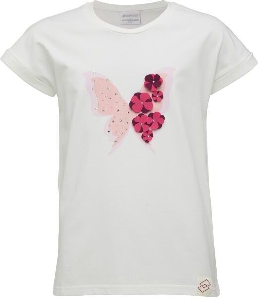 Lotto LILIBETH Dievčenské tričko, biela, veľkosť 164-170