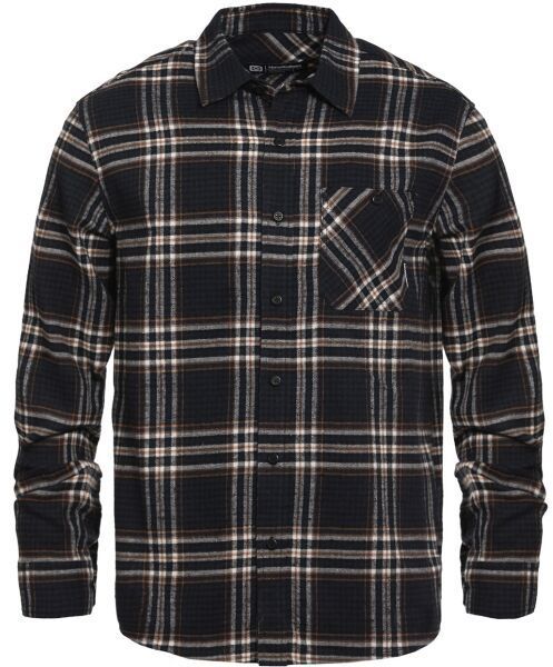 Horsefeathers MELVIN Pánska košeľa, tmavo modrá, veľkosť