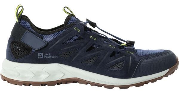 Jack Wolfskin WOODLAND 2 HYBRID LOW M Pánska outdoorová obuv, tmavo modrá, veľkosť