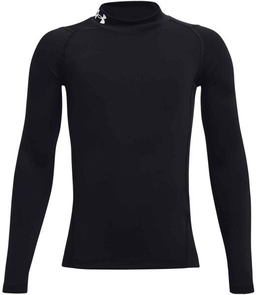 Under Armour HG ARMOUR MOCK Chlapčenské kompresné tričko, čierna, veľkosť L