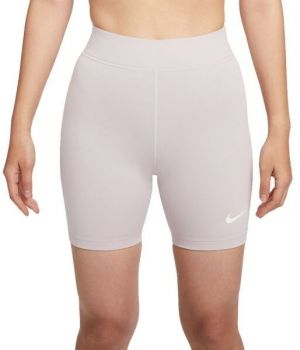 Nike SPORTSWEAR CLASSIC Dámske elastické šortky, béžová, veľkosť
