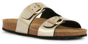 Geox BRIONIA L Dámske šľapky, zlatá, veľkosť