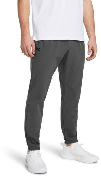 Under Armour STRETCH WOVEN JOGGERS Pánske nohavice, tmavo sivá, veľkosť L
