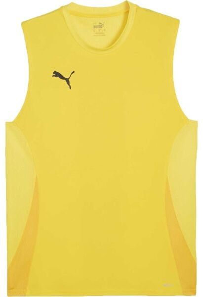 Puma TEAMGOAL SLEEVELESS JERSEY Pánske športové tielko, žltá, veľkosť