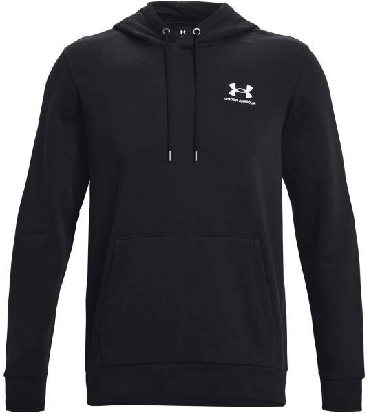 Under Armour ESSENTIAL Pánska mikina, čierna, veľkosť L