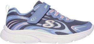 Skechers WAVY LITES Detská vychádzková obuv, svetlomodrá, veľkosť