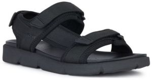Geox XAND 2S A Pánske sandále, čierna, veľkosť