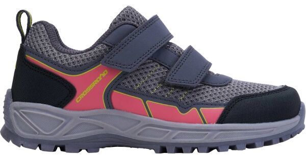 Crossroad BATE III Dievčenská treková obuv, sivá, veľkosť