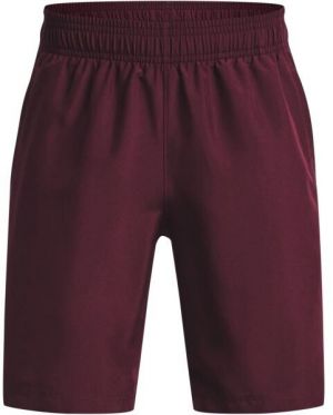 Under Armour WOVEN GRAPHIC SHORTS Chlapčenské kraťasy, vínová, veľkosť