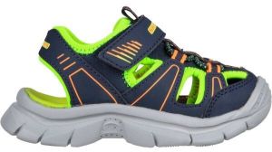 Skechers RELIX -VALDER Chlapčenské sandále, tmavo modrá, veľkosť